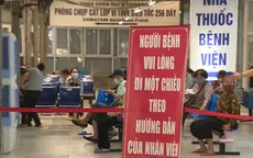 Khám bệnh trở lại, Bệnh viện Bạch Mai siết chặt các biện pháp phòng dịch