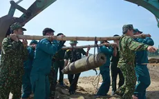 Hủy nổ an toàn quả bom 500kg "phơi nắng" 3 ngày