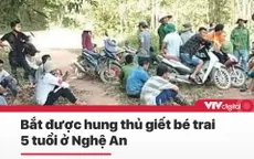 Tin nóng đầu ngày 10/6: Bắt được hung thủ giết bé trai 5 tuổi ở Nghệ An