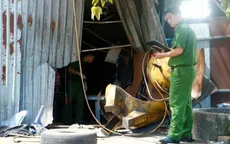 Nổ bình khí nén, chủ tiệm vá lốp ô tô tử vong