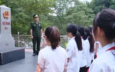 Những “tiết học vùng biên” hun đúc tình yêu Tổ quốc