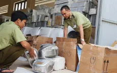Phát hiện, thu giữ gần 1.000 sản phẩm máy, điện lạnh nhập lậu đã qua sử dụng