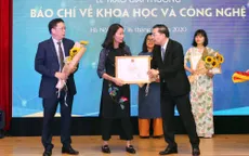 VTV giành 2 giải thưởng Báo chí về KH&CN năm 2019