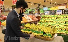 Chuối Việt Nam có mặt tại chuỗi siêu thị Lotte ở Hàn Quốc