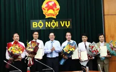 Bộ Nội vụ điều động, bổ nhiệm nhiều nhân sự mới