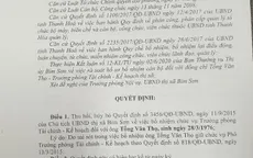 Chính thức hủy 2 quyết định bổ nhiệm "thần tốc" một Trưởng phòng ở Thanh Hóa