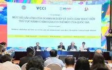 Doanh nghiệp đánh giá như thế nào về thủ tục hành chính trên cơ chế một cửa quốc gia?