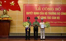 Bổ nhiệm Tư lệnh Bộ Tư lệnh Cảnh vệ, lãnh đạo Công an 5 địa phương