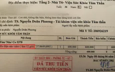 Bớt xén thời gian đo điện não đồ video: "Không đúng về mặt y đức cũng như chuyên môn"