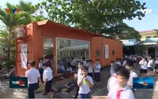 Biến container thành nơi đọc sách