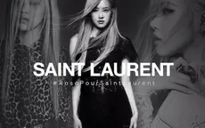 Rosé (BLACKPINK) trở thành đại sứ toàn cầu của Saint Laurent
