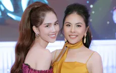 Diễn viên Vân Trang tự tin đọ dáng bên Ngọc Trinh