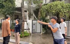 Sự thật cảnh Lâm - Hân hôn nhau dưới mưa ở tập cuối Nhà trọ Balanha