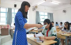 Ngày đầu thi vào lớp 10 tại TP.HCM: Đề thi vừa tầm, dễ thở
