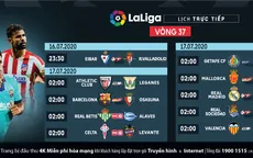 Vòng 37 La Liga: Quyết định ngôi vương?