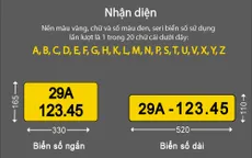 [Infographic] Quy trình phương tiện kinh doanh đổi biển số màu vàng như thế nào?