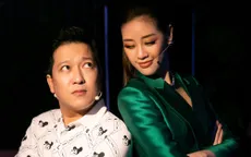 Hoa hậu Khánh Vân tạo dáng cực ngầu bên Trường Giang