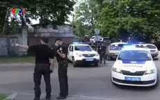 Một sĩ quan cảnh sát Ukraine bị bắt làm con tin
