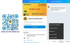 Công an tỉnh Đồng Nai mở 182 tài khoản Zalo tương tác với người dân