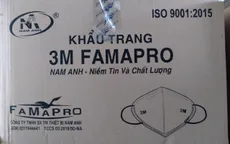 Thu giữ 150.000 khẩu trang 3M giả nhãn hiệu tại TP.HCM