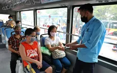 Xe bus Hà Nội chủ động phòng chống dịch