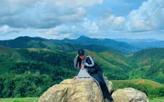 Chinh phục cung đường Tà Năng - Phan Dũng tuyệt đẹp với Hoa hậu Hằng Nguyễn