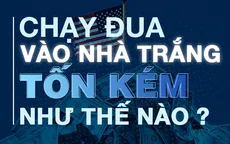 "Chạy đua" vào Nhà Trắng tốn kém như thế nào?
