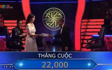 Hoa hậu Lương Thùy Linh giành tấm séc 22 triệu ở Ai là triệu phú