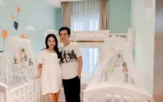 NS Dương Khắc Linh trang trí phòng cho con, háo hức chào đón 2 quý tử