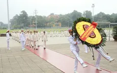 Đảng ủy Công an Trung ương, Bộ Công an vào Lăng viếng Chủ tịch Hồ Chí Minh