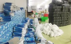 25 tấn găng tay "bẩn" đã bị thu giữ