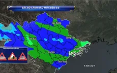 Mưa lớn kéo dài tại Bắc Bộ, các địa phương chủ động ứng phó với bão số 2