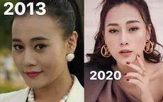 Phương Oanh giật mình nhìn lại ảnh chưa phẫu thuật thẩm mỹ