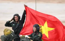 Ảnh: Đội tuyển Xe tăng QĐND Việt Nam giành ngôi nhì bảng ở Army Games 2020