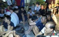 Bắt quả tang 85 đối tượng đá gà ăn tiền