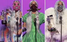 Muôn kiểu khẩu trang độc lạ của Lady Gaga tại VMAs 2020