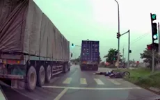 Truy tìm xe container cán chết người rồi bỏ chạy ở Hà Nội