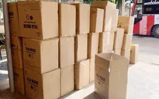 Đắk Lắk: Phát hiện xe ô tô chở 50 thùng khẩu trang y tế không rõ nguồn gốc