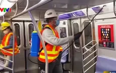 Xịt khử trùng các khu vực công cộng, giải pháp ngăn ngừa dịch bệnh tại Mỹ