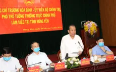 Hưng Yên cần chủ động tháo gỡ vướng mắc giải ngân vốn đầu tư công