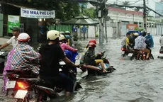 TP.HCM ngập nặng sau cơn mưa lớn