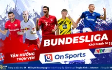 Bundesliga 2020/2021 sôi động trên On Sports/VTVcab từ 18/9