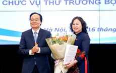 Trao quyết định bổ nhiệm tân Thứ trưởng Bộ Giáo dục và Đào tạo Ngô Thị Minh