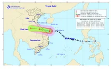 Bão số 5 giật cấp 12, gây mưa lớn từ Hà Tĩnh đến Quảng Ngãi