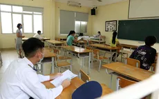 Ghi nhận tại phòng thi tốt nghiệp THPT chỉ 7 thí sinh ở Hà Nội