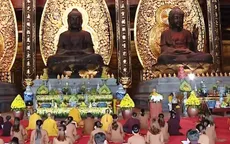 Lễ Vu lan báo hiếu 2020 tại chùa Tam Chúc được tổ chức trực tuyến