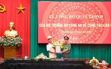 Bổ nhiệm lãnh đạo 4 cơ quan Công an