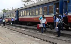 Chạy hơn 20 đôi tàu khách tuyến Bắc - Nam dịp Tết Nguyên đán 2021
