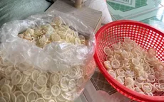 Thu giữ 324.000 bao cao su đã qua sử dụng được tái chế bán ra thị trường