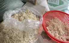 Làm rõ nguồn gốc hơn 345.000 bao cao su đã qua sử dụng được tái chế